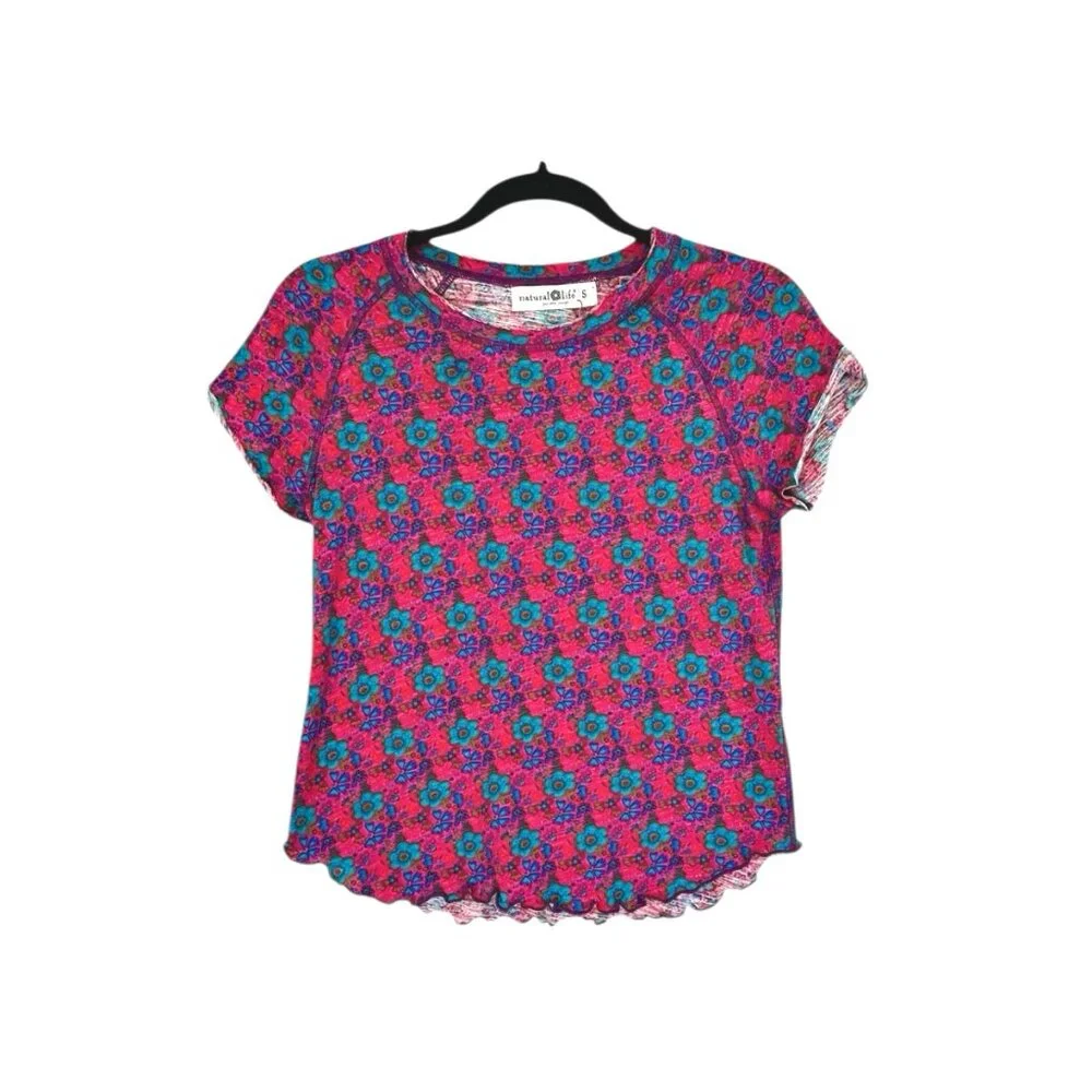 NATURAL LIFE Lily Cotton Short Sleeve Tee Shirt - Picture 3 of 6
